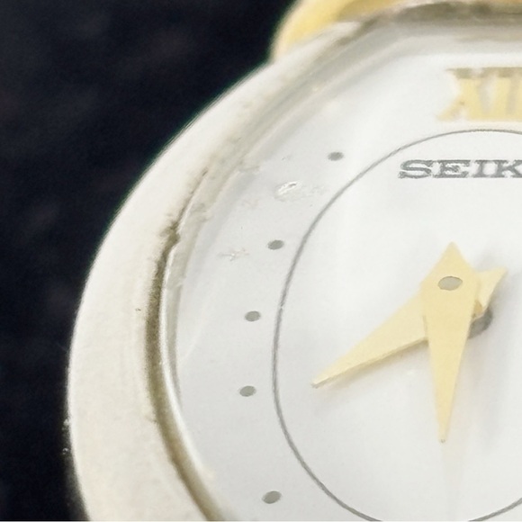 SEIKO Women’s Watch Y150-5N90 RO 2-Tone Oval Quartz Japan Movement main image 6